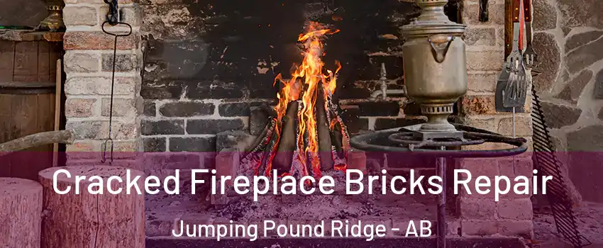  Cracked Fireplace Bricks Repair Jumping Pound Ridge - AB