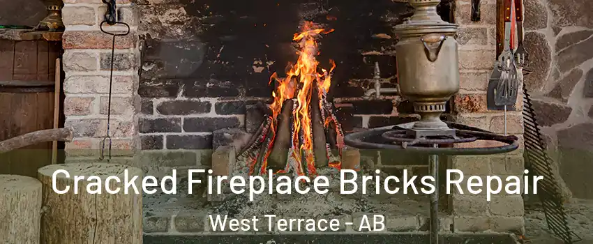  Cracked Fireplace Bricks Repair West Terrace - AB