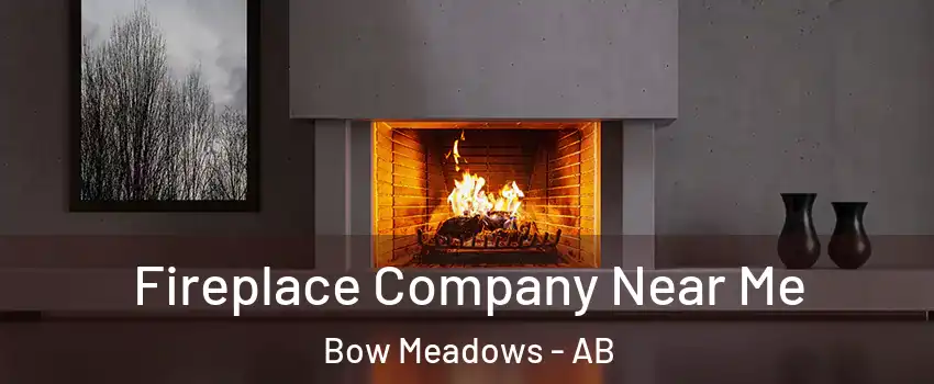  Fireplace Company Near Me Bow Meadows - AB