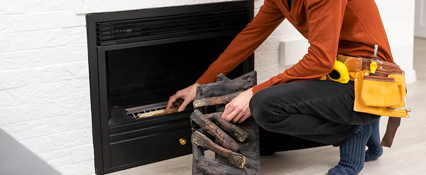 Metal Fireplace Installation in Cochrane, Alberta