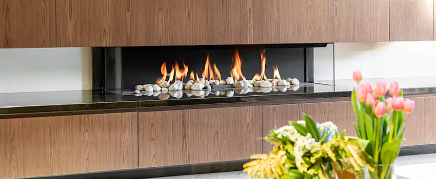 Outdoor Modern Fireplace Renovation Services in Cochrane, AB