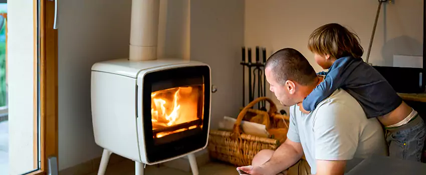 Morso Cast Iron Fireplace Insert Installation in Cochrane, AB