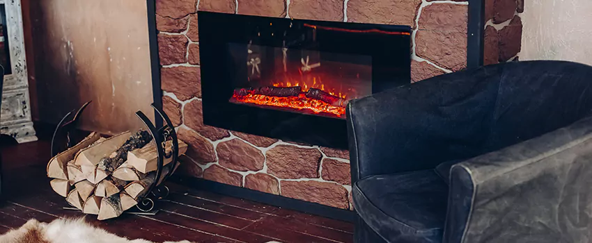 New Indoor Fireplace Installation in Cochrane, Alberta