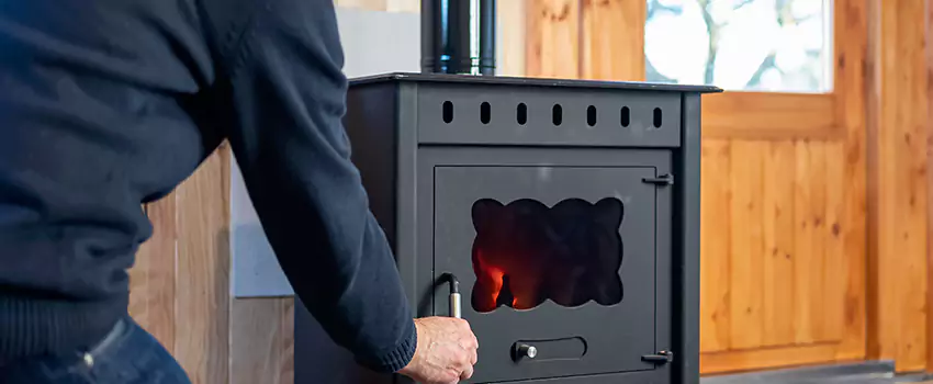 Pellet Stove Chimney Pipe Installation in Cochrane, AB