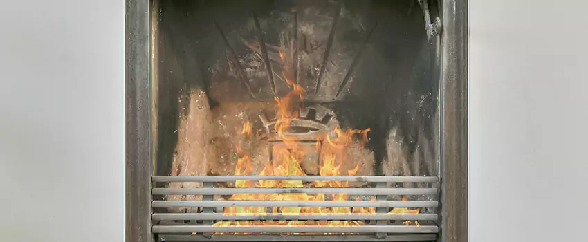 Travis Industries Linear Gas Fireplace Installation in Cochrane, Alberta