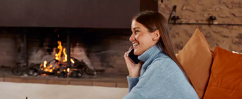 Dimplex Built-In Electric Fireplace Installation in Cochrane, AB