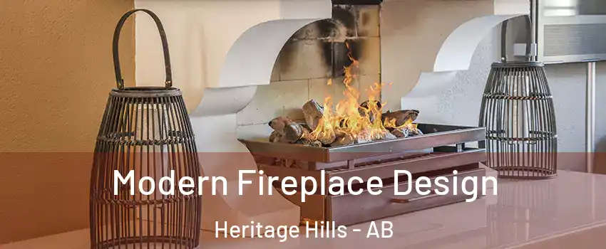  Modern Fireplace Design Heritage Hills - AB