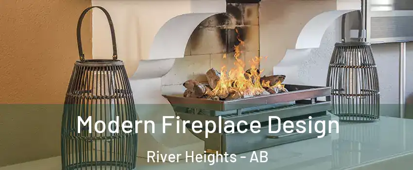  Modern Fireplace Design River Heights - AB