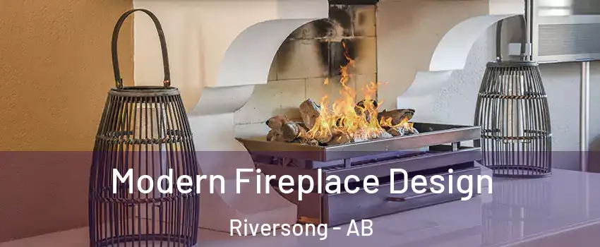  Modern Fireplace Design Riversong - AB