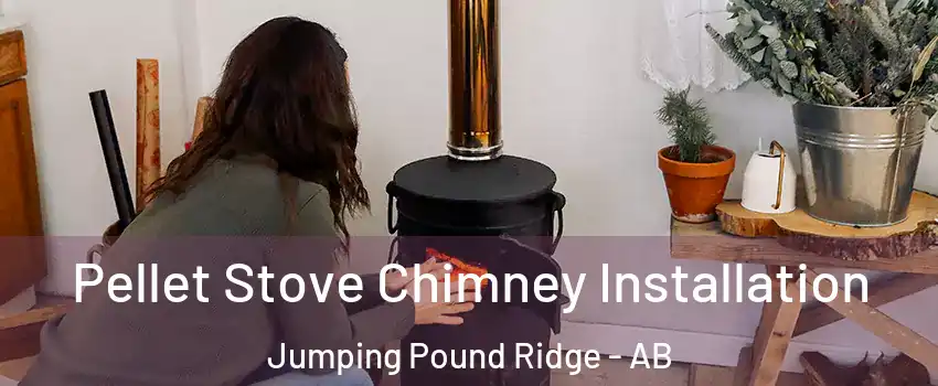  Pellet Stove Chimney Installation Jumping Pound Ridge - AB